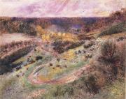 Road at Wargemont Auguste renoir